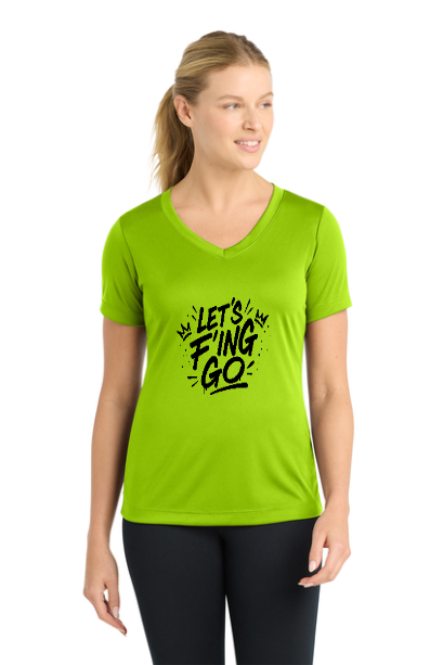 Women V Neck Short Sleeve