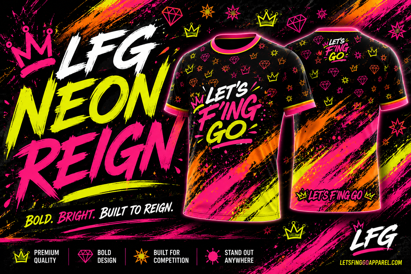 LFG Neon Reign Jersey