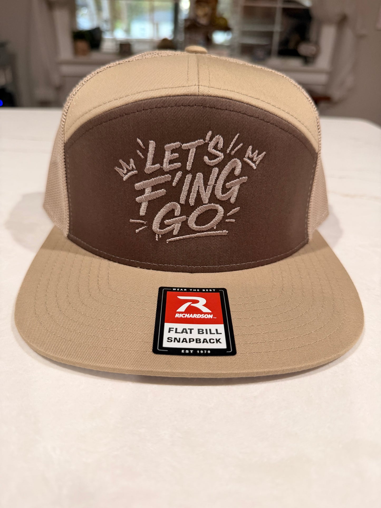 LFG- Richardson 168 7 Panel Flat Bills- SnapBack