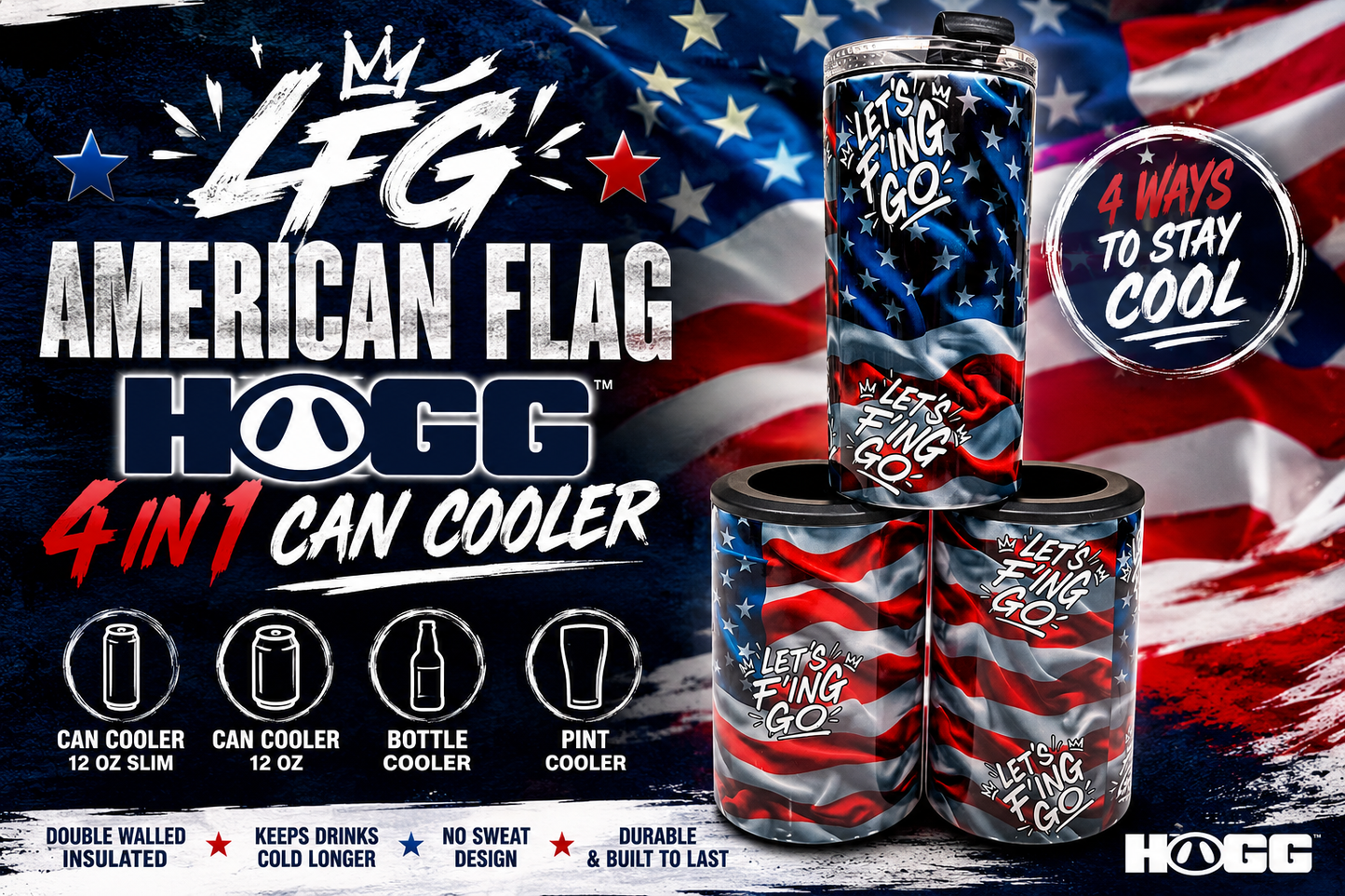 LFG Hogg 4-1 Tumblers