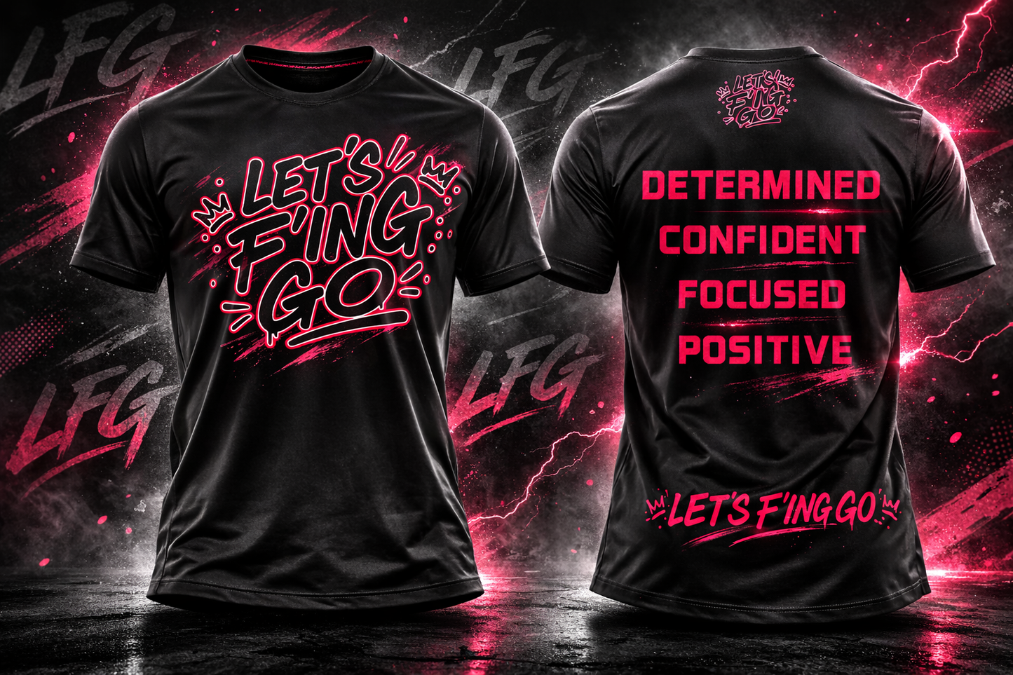 Black and Pink LFG Jersey
