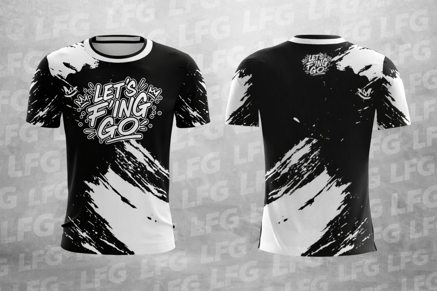 LFG Black and White Jersey