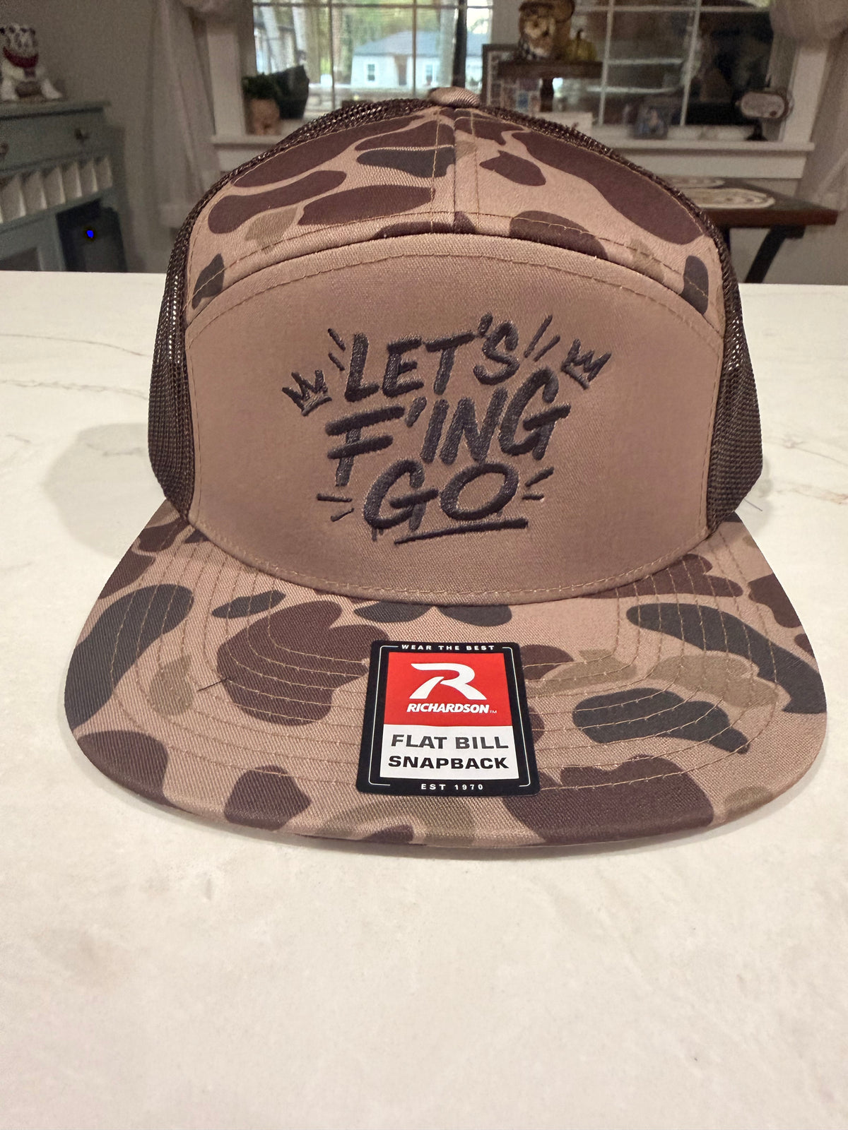LFG- Richardson 168- 7 Panel Snapbacks- Camo Edition