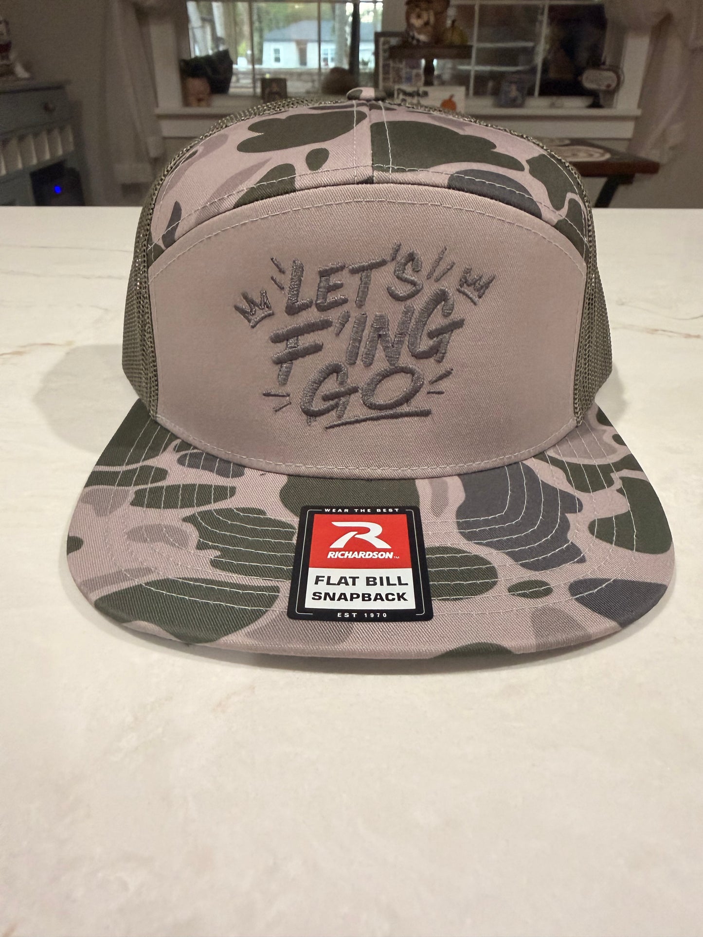 LFG- Richardson 168- 7 Panel Snapbacks- Camo Edition