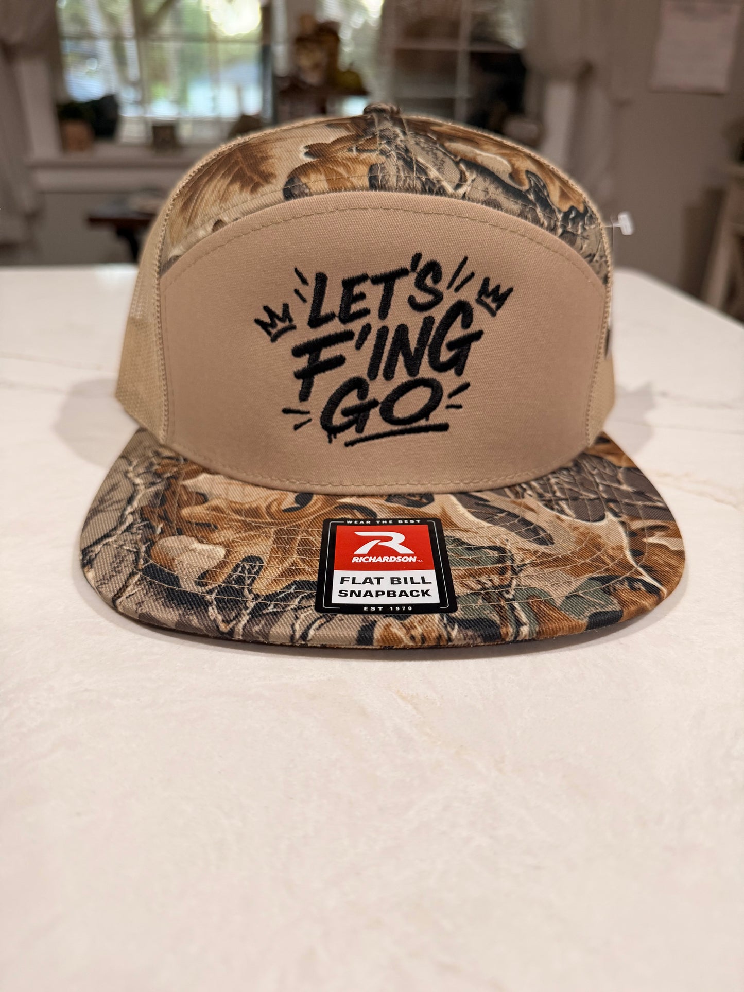 LFG- Richardson 168- 7 Panel Snapbacks- Camo Edition