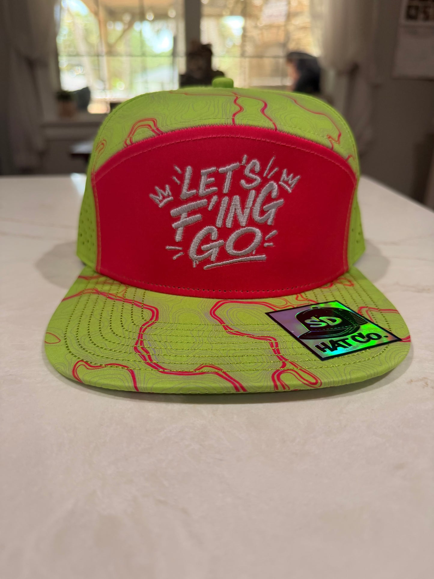 LFG- Stickem Deep 7 Panel Flat Bills- SnapBack