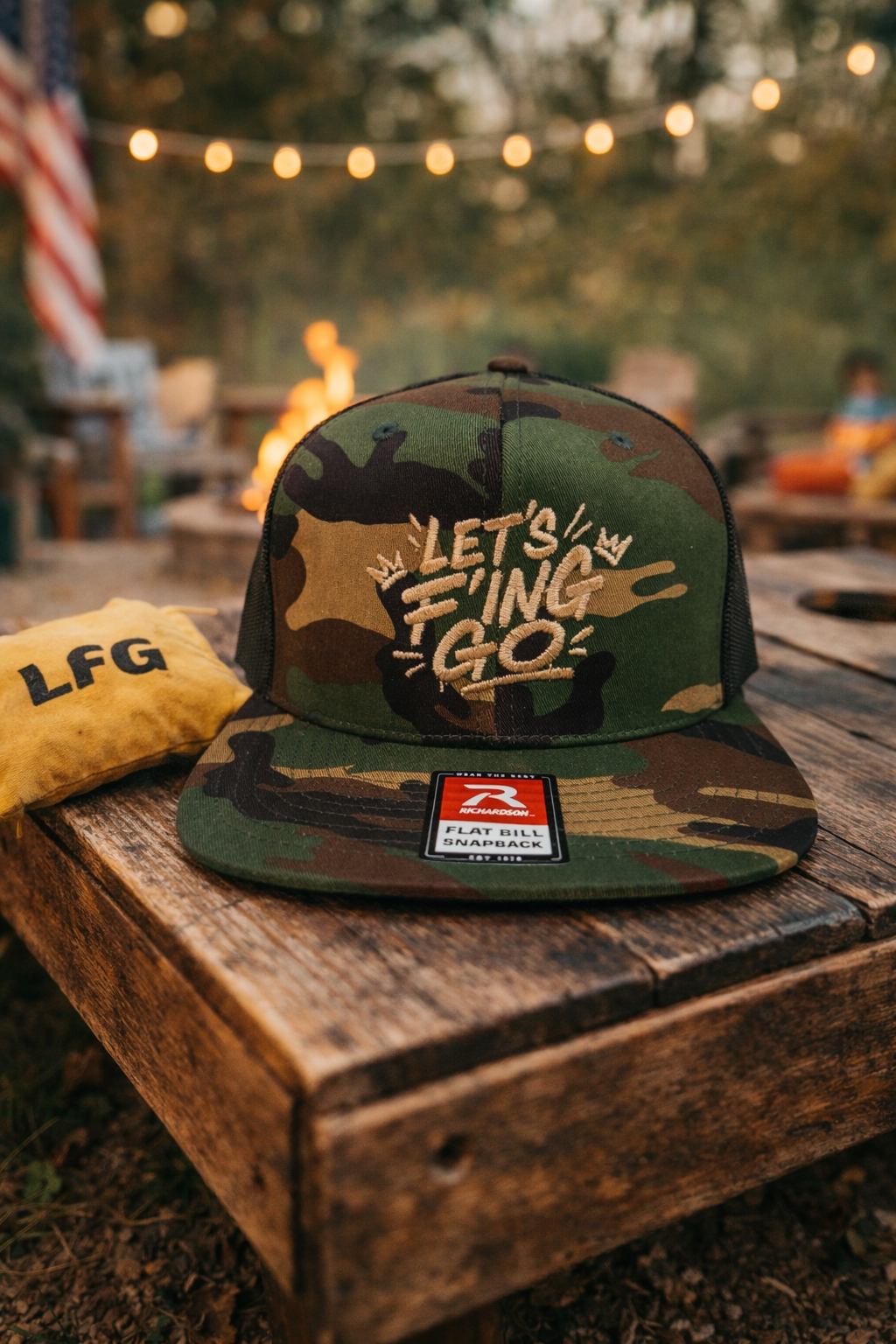 LFG Richardson Flat Bill Snap Back